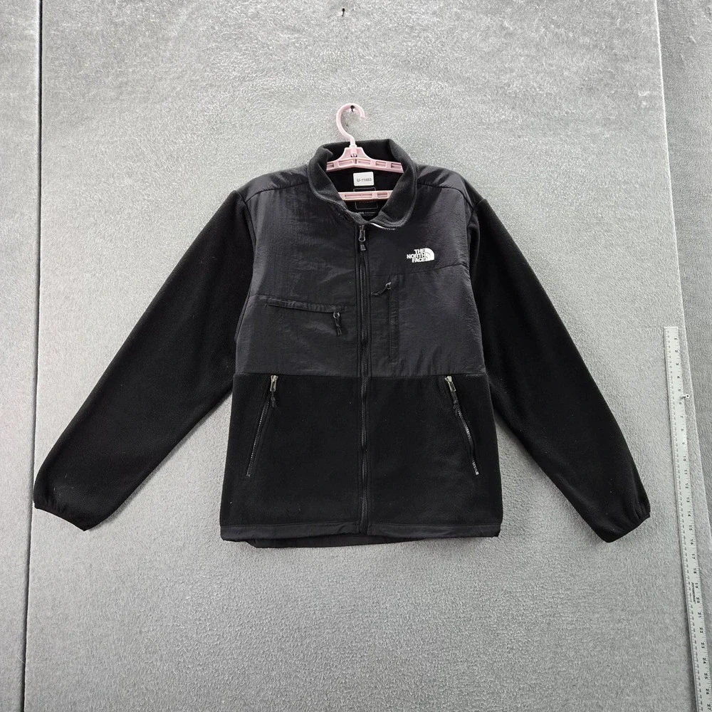 The North Face Men Jacket XL Black Nylon‎ Denali Polartec Activewear Outdoor
